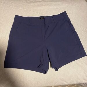 J.Crew women's blue chino shorts